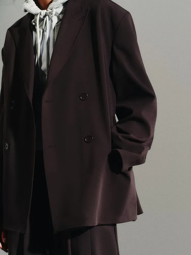 معطف بدلة نسائي وصل حديثًا لخريف 2025 سروال مطوي 2555 684 زي المرحلة العرقية Faion الصيني التقليدي