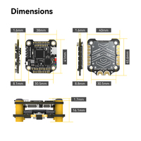 SpeedyBee F7 V3 Flight Stack 3-6S Lipo F7 V3 Flight Controller & BL32 50A ESC 30.5x30.5mm 500MB Flash For RC FPV Freestyle Drone