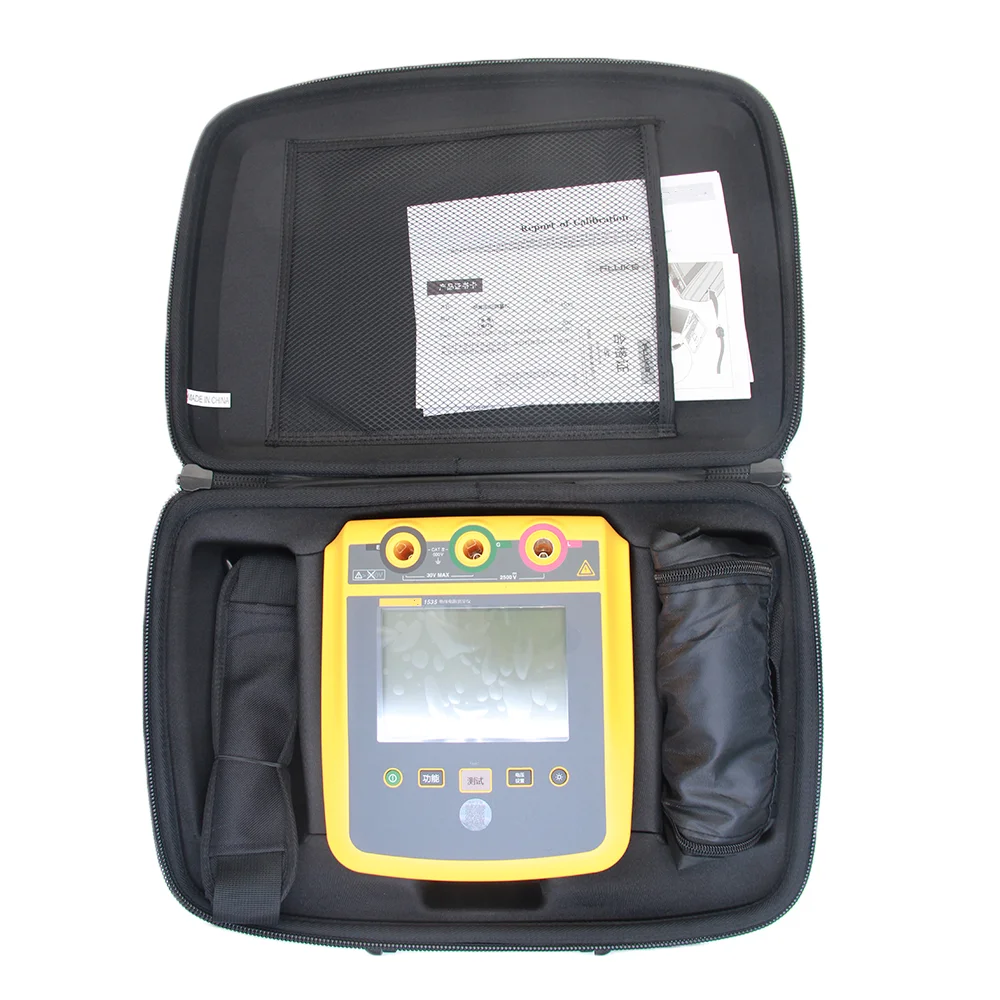 

Flu K E 1535 And Fl Uk E 1537 Insulation Resistance Tester And Megohmmeters 250V Min 2500V Max IV 600V