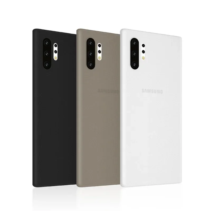 Shockproof Slim Soft Hard PP Cover case for samsung galaxy s26 s25 S24 s23 s22 s21 s20 note 20 10 plus ultra thin case pp 0.35mm