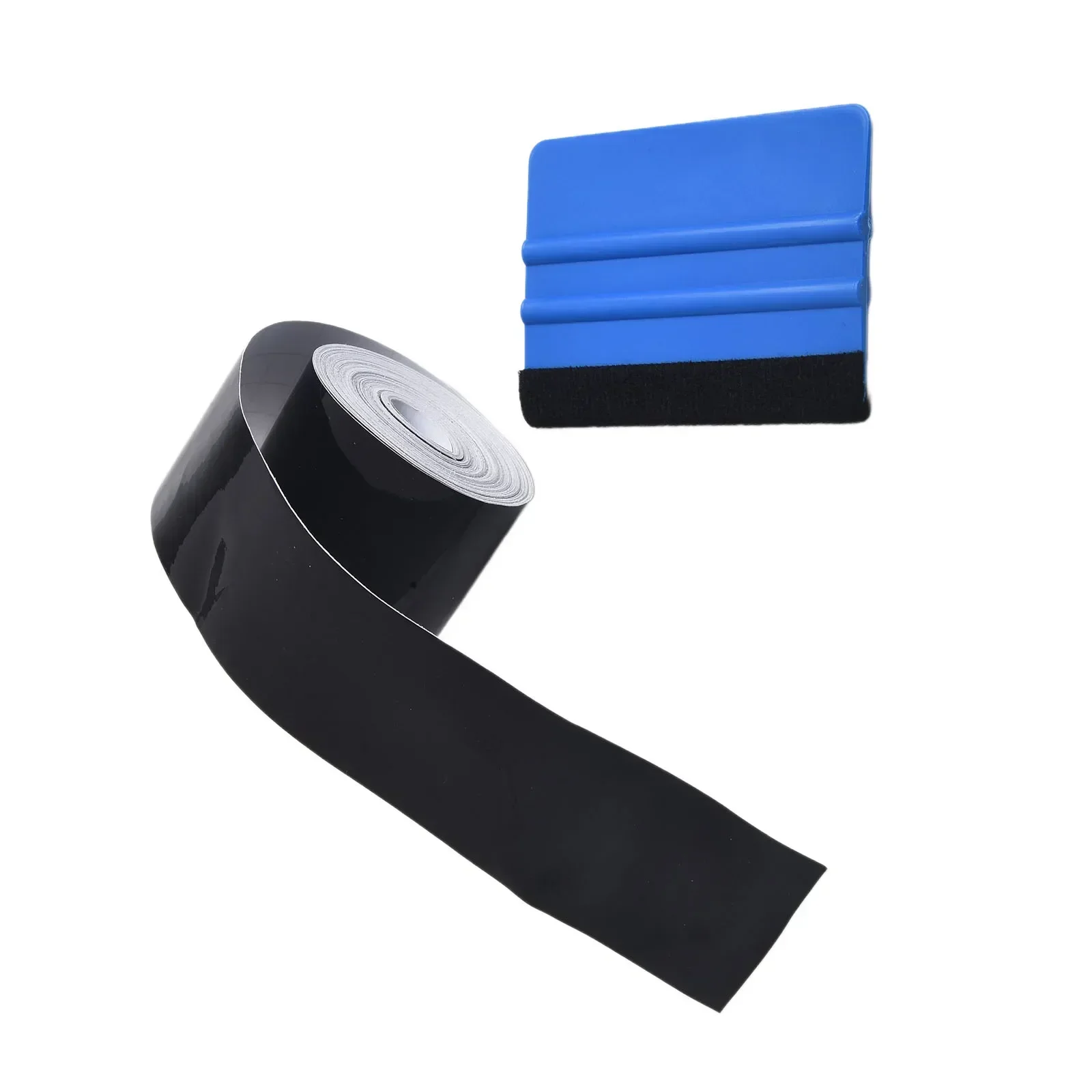 1 Set Car Film High Gloss Vinyl Wrap Kit For Black Out Chrome Delete For Trim PVC Automobiles Exterior Accessories