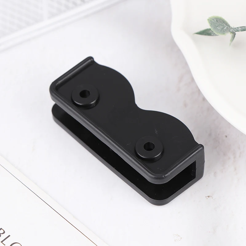 1Pc Tent Replacement Connector Gazebo Awning Tent Connector Black Plastic Rectangular Bracket Tent Outdoor Camping Accessories. - view 4