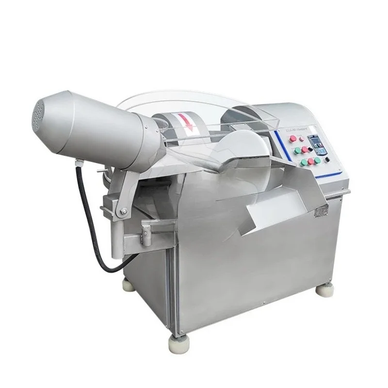 Stainless steel large chopping machine, meat filling processing fish tofu chopping machine, sausage
