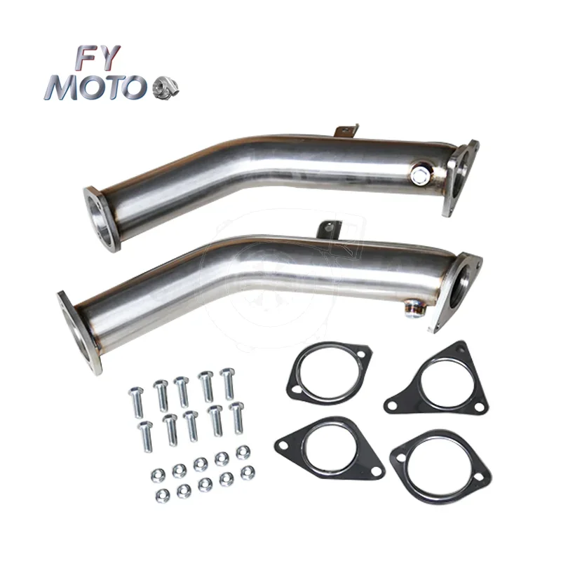 20252025Exhaust Downpipe for Infiniti Q50 Q60 2016-2020 3.0T Without Muffler AWD RWD 3inch