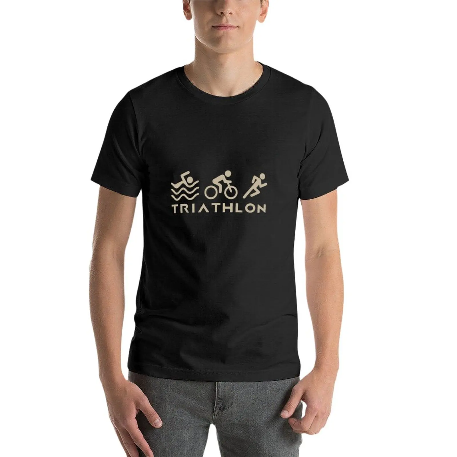 Triathlon - Swim Bike Run Triathlete T-Shirt tees new edition t shirt Blouse sweat shirts mens t shirts pack