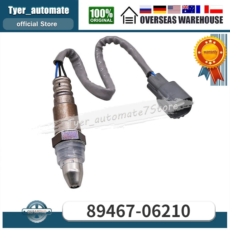 For Toyota 89467-06210 8946706210 89467 06210 Oxygen Sensor O2 Sensor Lambda Sensor