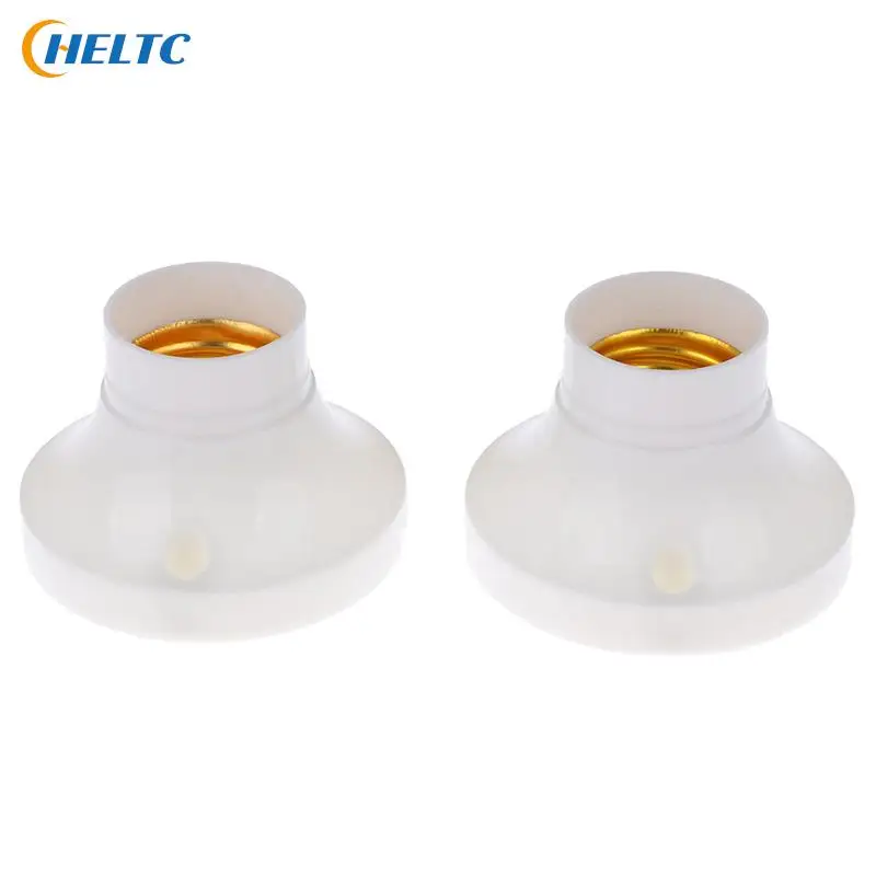 E14 E27 Socket E14 Lamp Holder E27 Bulb Base Adapter E14 Cartridge Mount LED Light Round Lamp Screw Cap Fitting E27 Socket