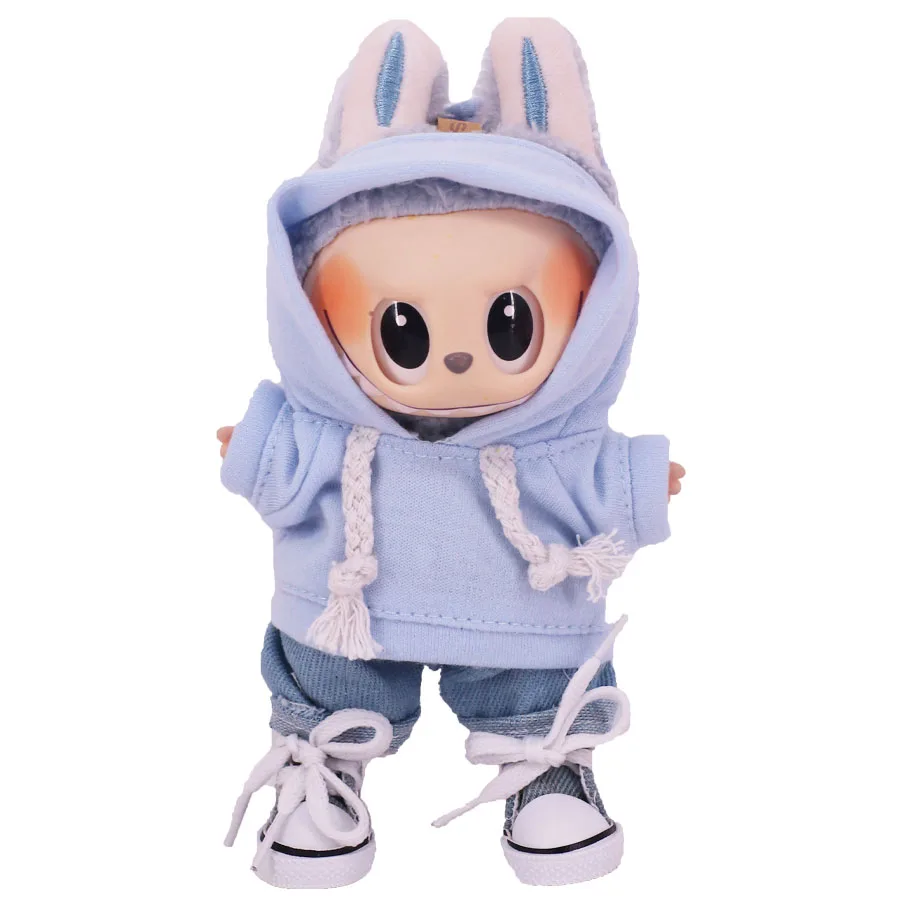 Толстовка для куклы Labubu Internet Celebrity, 18 см