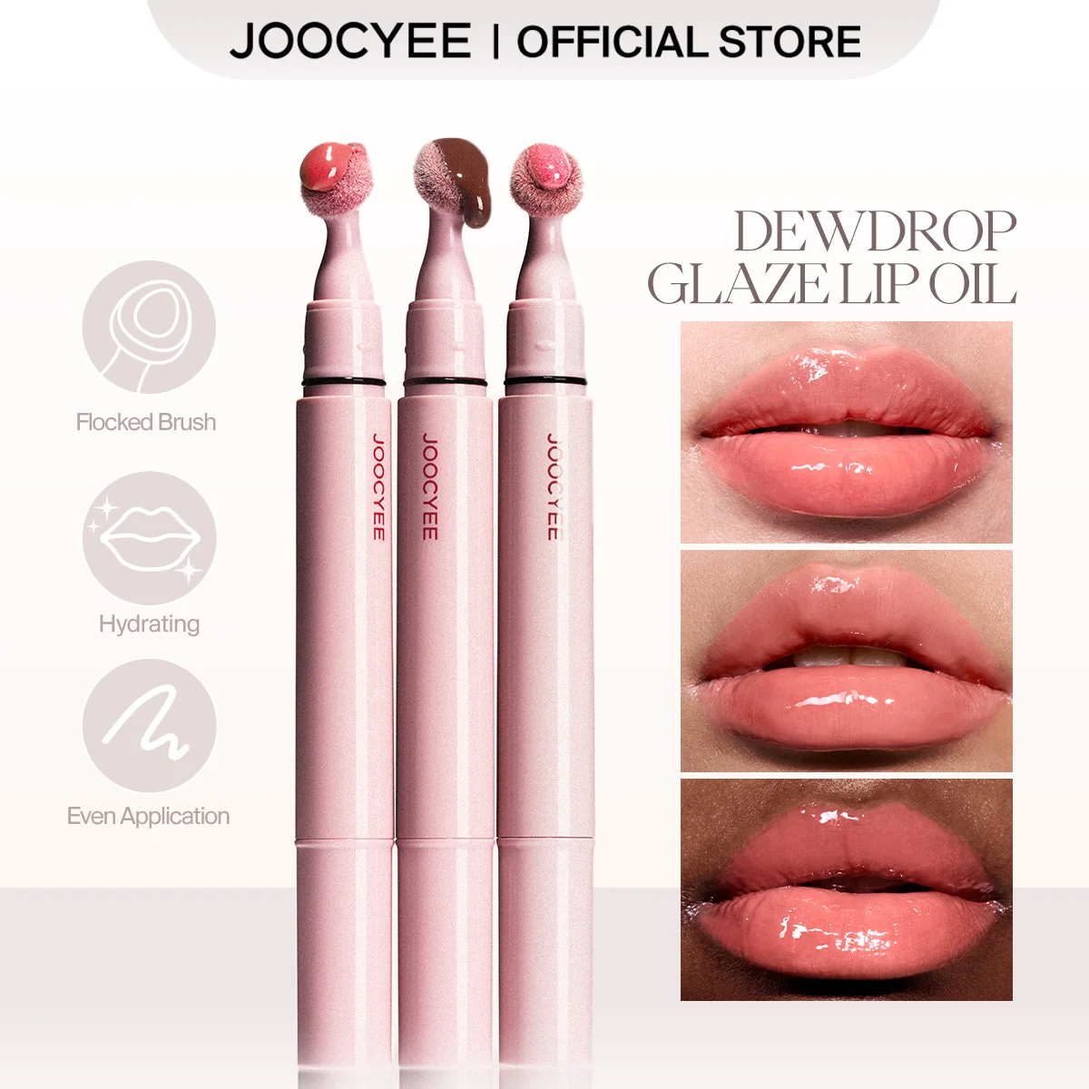 

JOOCYEE DEWDROP GLAZE LIP OIL Увлажняющее высокочувствительное охлаждение