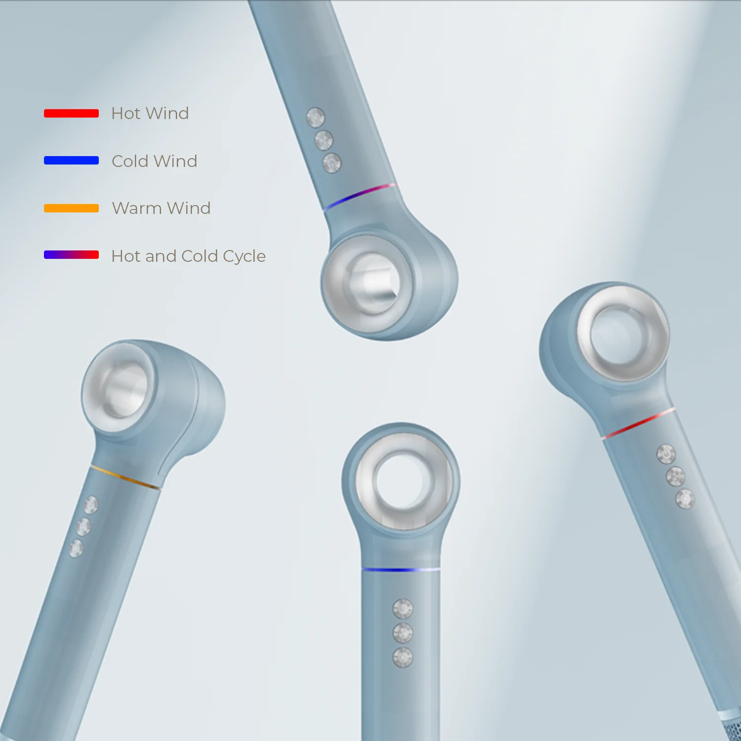 Fashionable High Speed Hair Dryer Fast Hair Drying with BLDC Motor