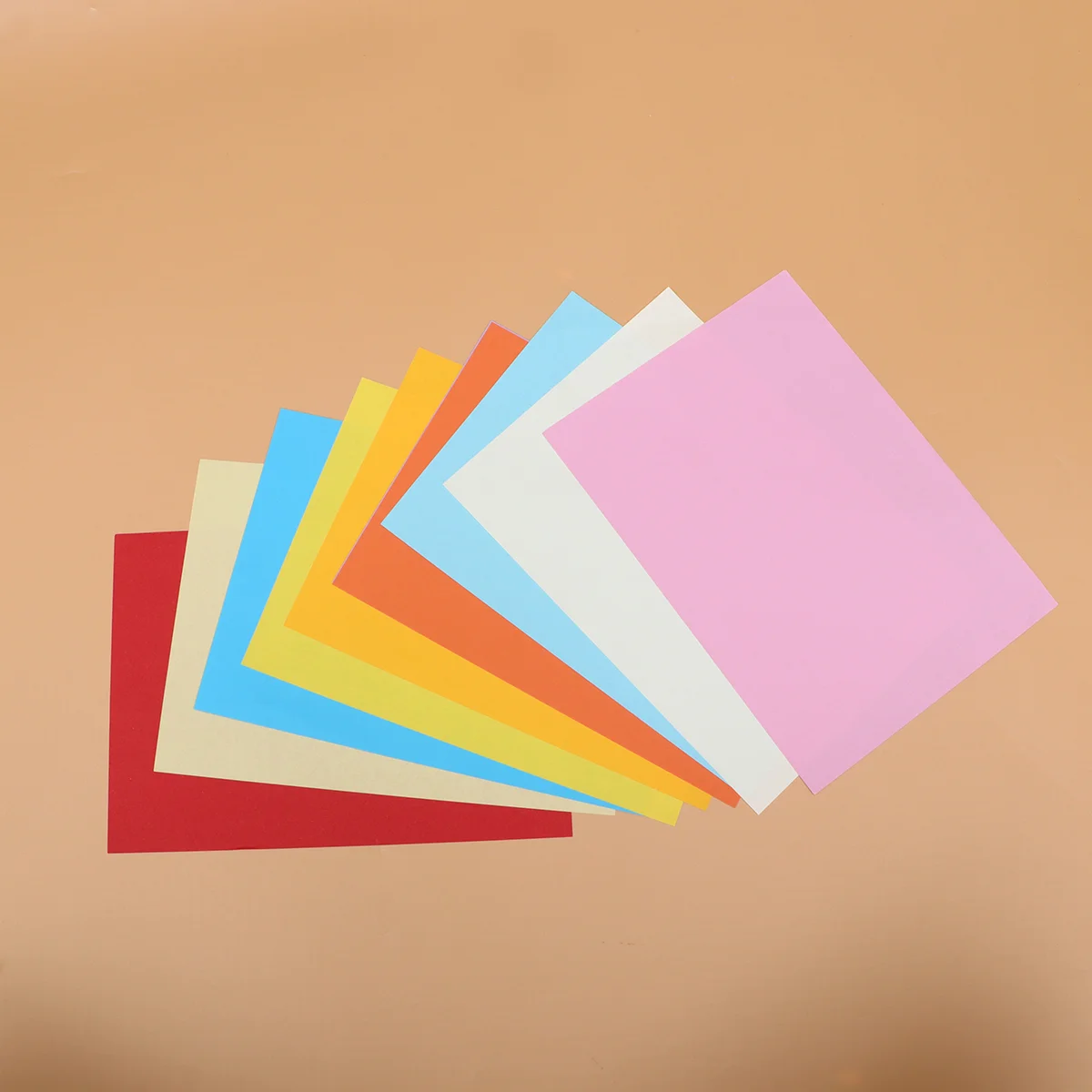 100 vellen gekleurd kopieerpapier A4-papier Praktisch afdrukbaar papier DIY handgemaakt opvouwbaar papier Briefpapierbenodigdheden voor schoolkantoor