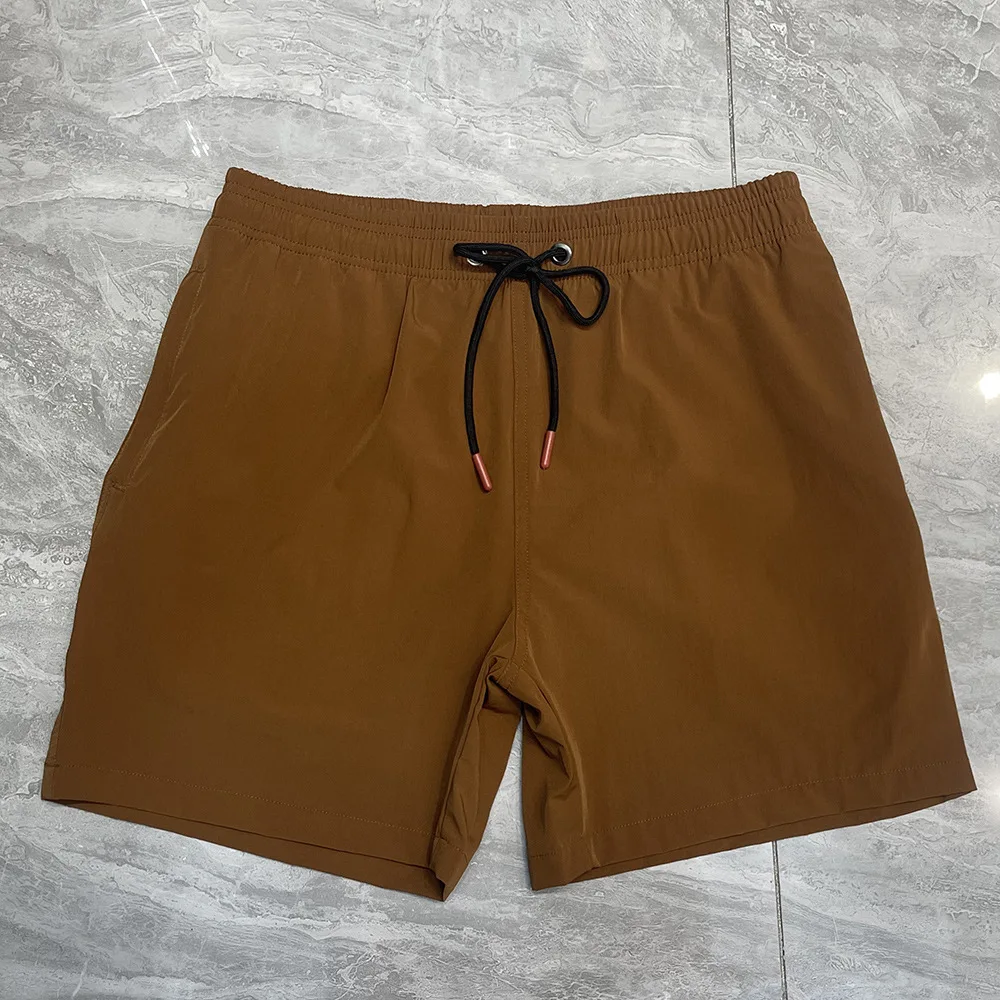 

Men Nylon 4 Way Stretch Beach Shorts Quick Dry Loose Plus Size Swim Trunks Seaside Vacation Water Friendly Hot Spring Pants
