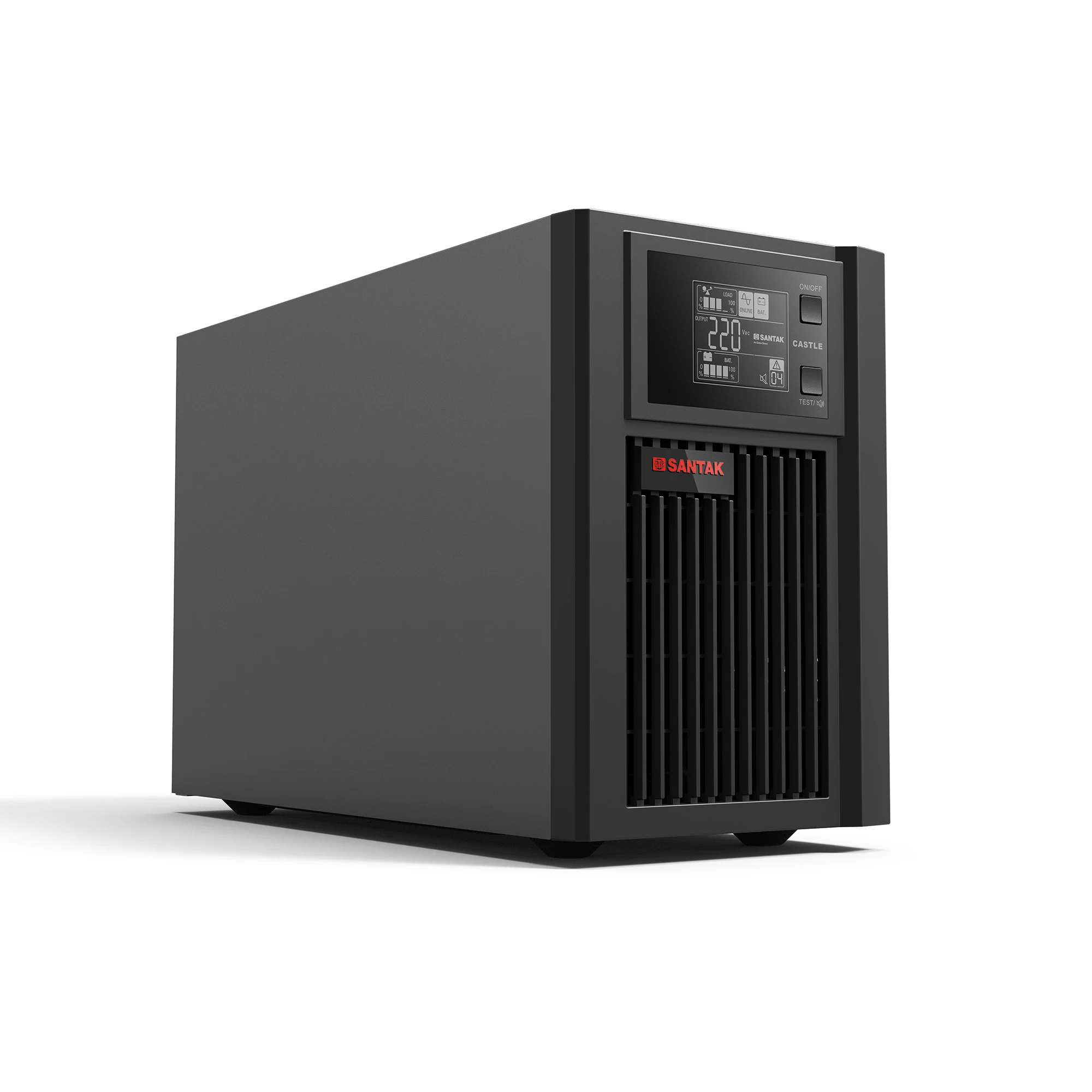 

Castle UPS 1kVA 1000VA 1000 VA 900W Double Conversion Online Tower UPS Pure Sine Wave with Built-in 2 Pcs 12V 9Ah Battery
