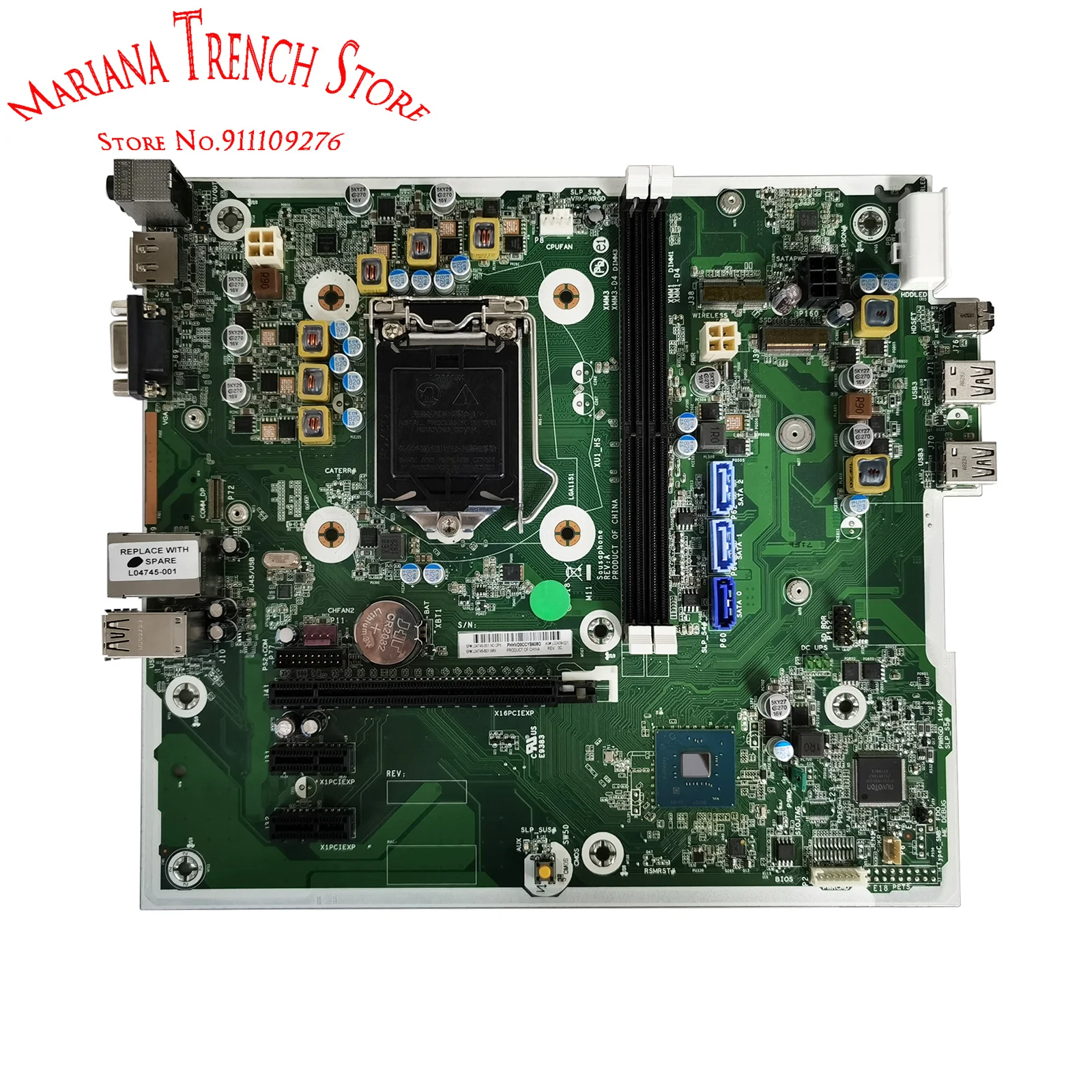 Desktop PC Motherboard for HP ProDesk 400 480 G5 MT L04745-001/601 L02439-021