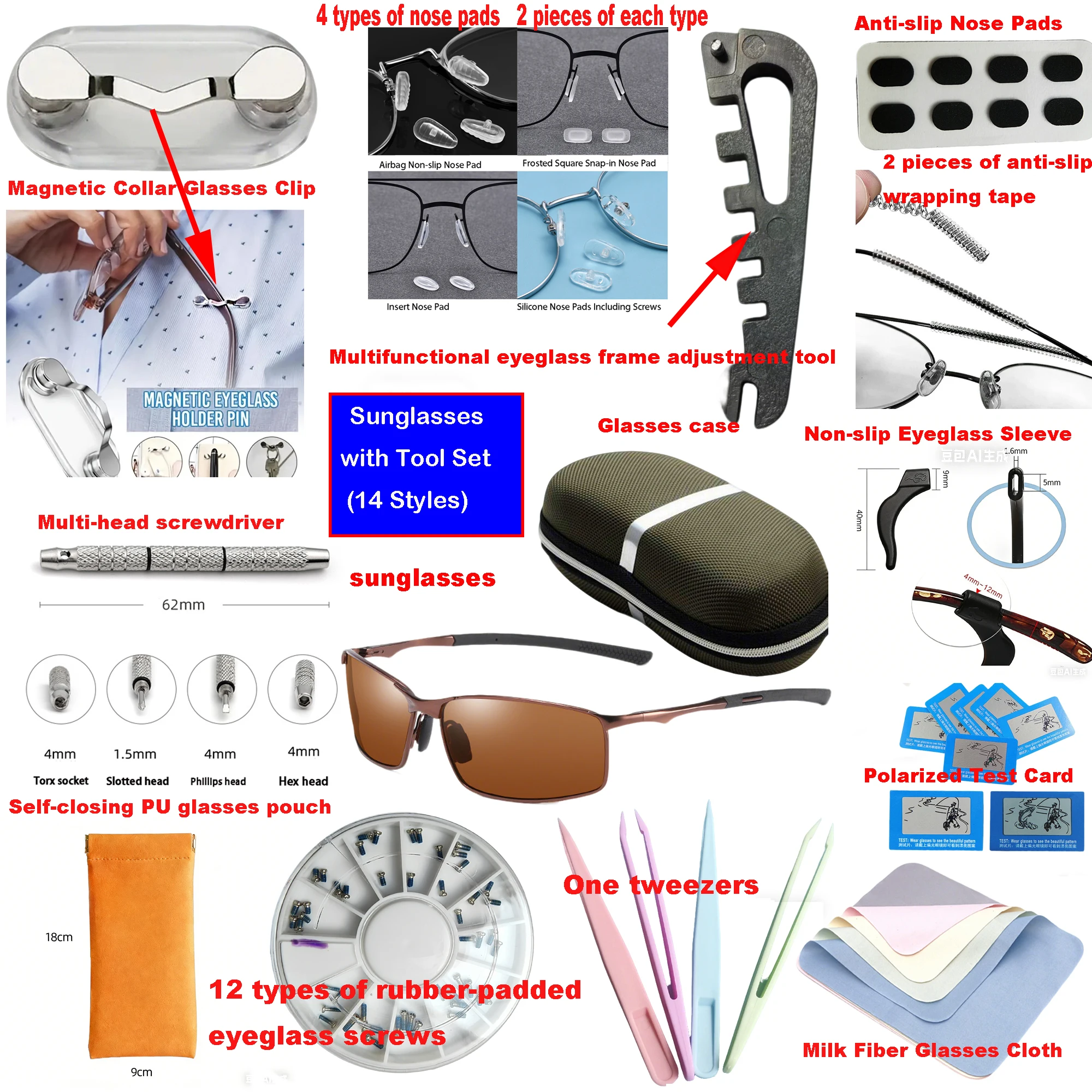 Sonnenbrille Polarisierte Fahrbrille Farbe Nachtsichtbrille Radfahren Straße Kask Bicchieri Männer Shades Cascos Pesca