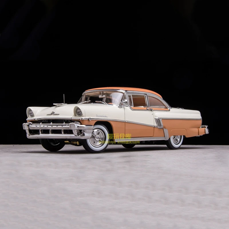 Diecast Original 1:18 Scale Ford Mercury Montclair 1956 Simulation Alloy Car Model Static Display Collectible Toy Gift Souvenir