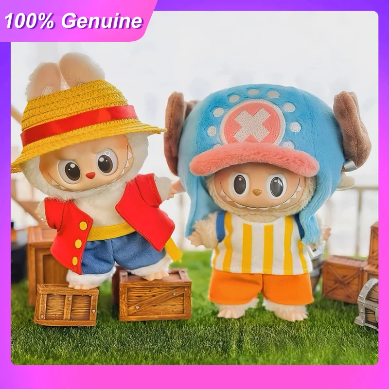 

Suitable For Labubu Clothing V1/V2/V3 Generation Sitting Party 17cm Doll Clothes Pirate Ship Chopper Role Playing Set