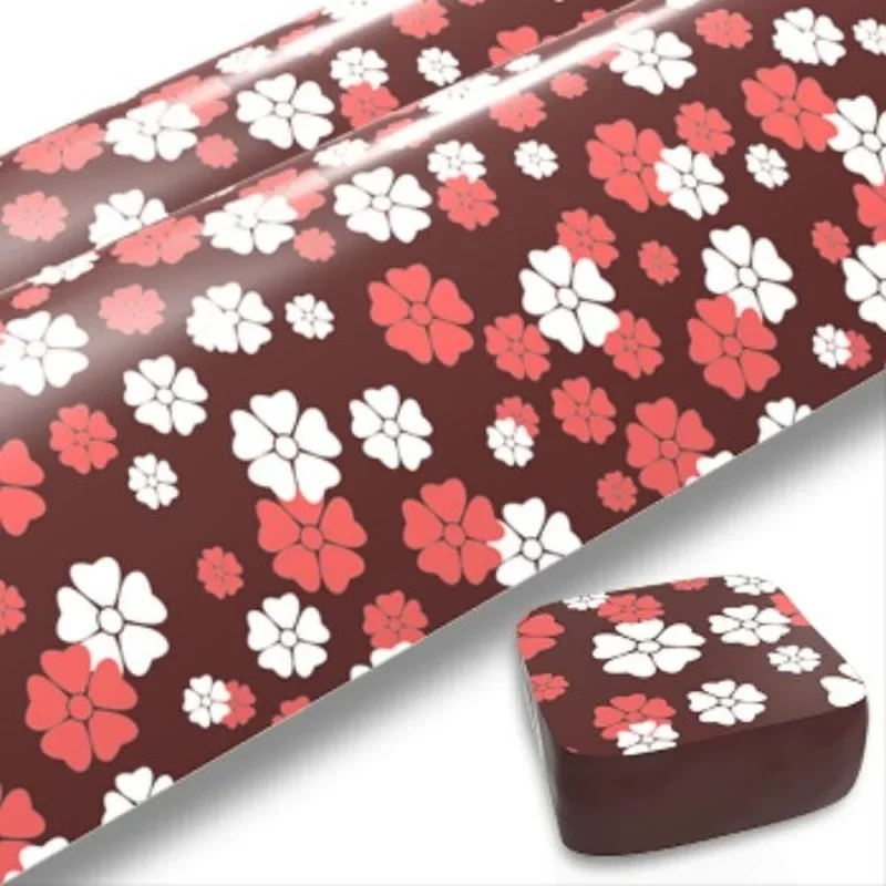 10Pcs/20Pcs Multi-Pattern Food Transfer Paper Chocolate Transfer Paper Baking Diy Transfer Sheet 30X20Cm