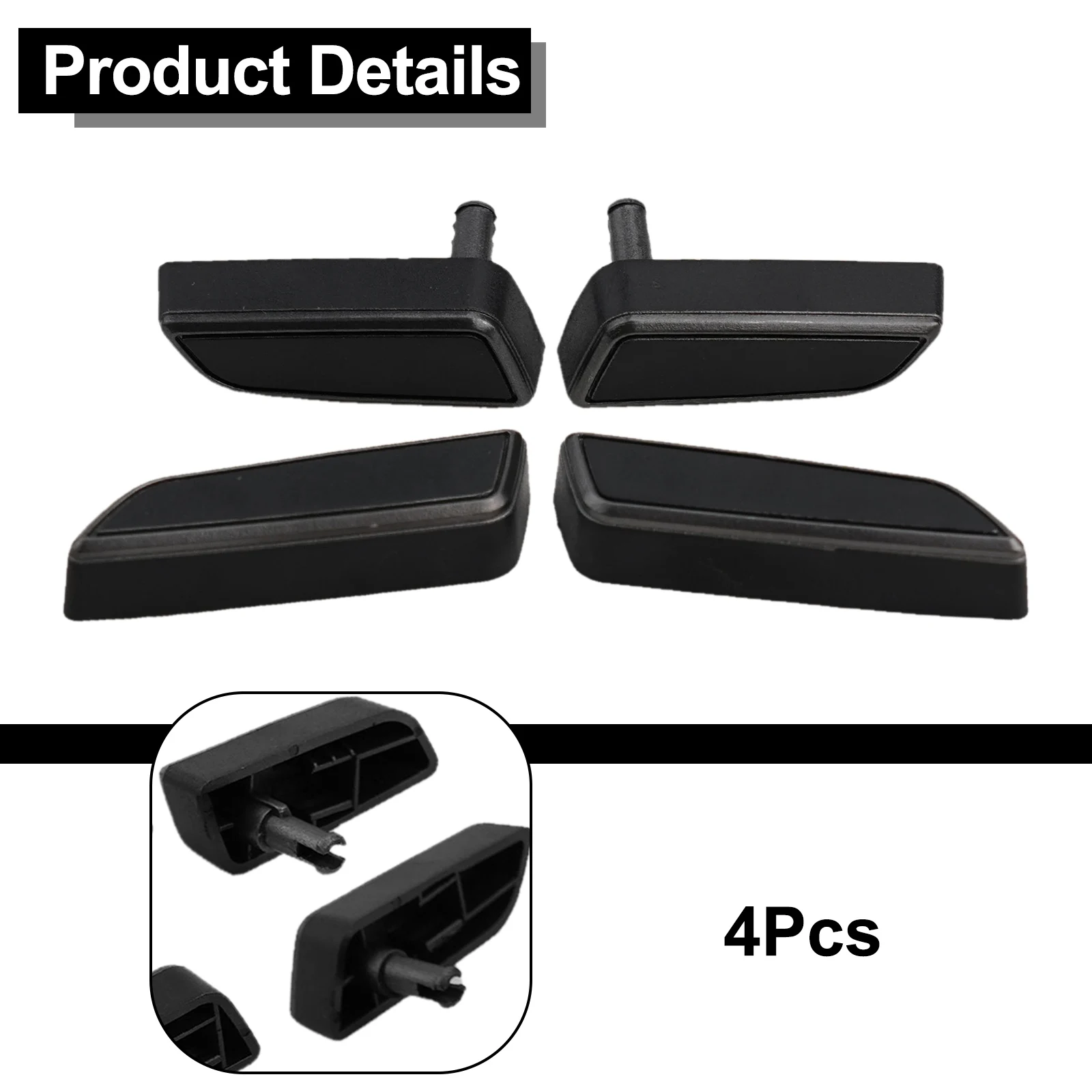 4Pcs/set Seats Adjuster Switch Buttons For Tesla For Model 3 For Model Y 21-23 Seat Adjuster Switch Buttons