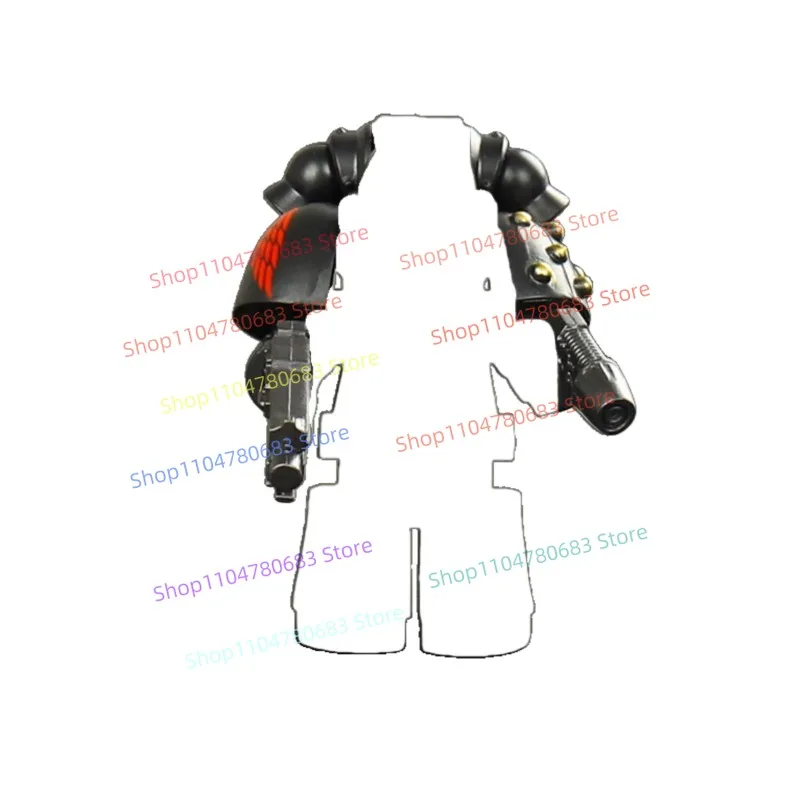 Blocs de construction MOC, armure lourde, guerrier légion, Mini figurine, modèle d'assemblage, affichage, personnage de jeu animé, jouet, décoration cadeau