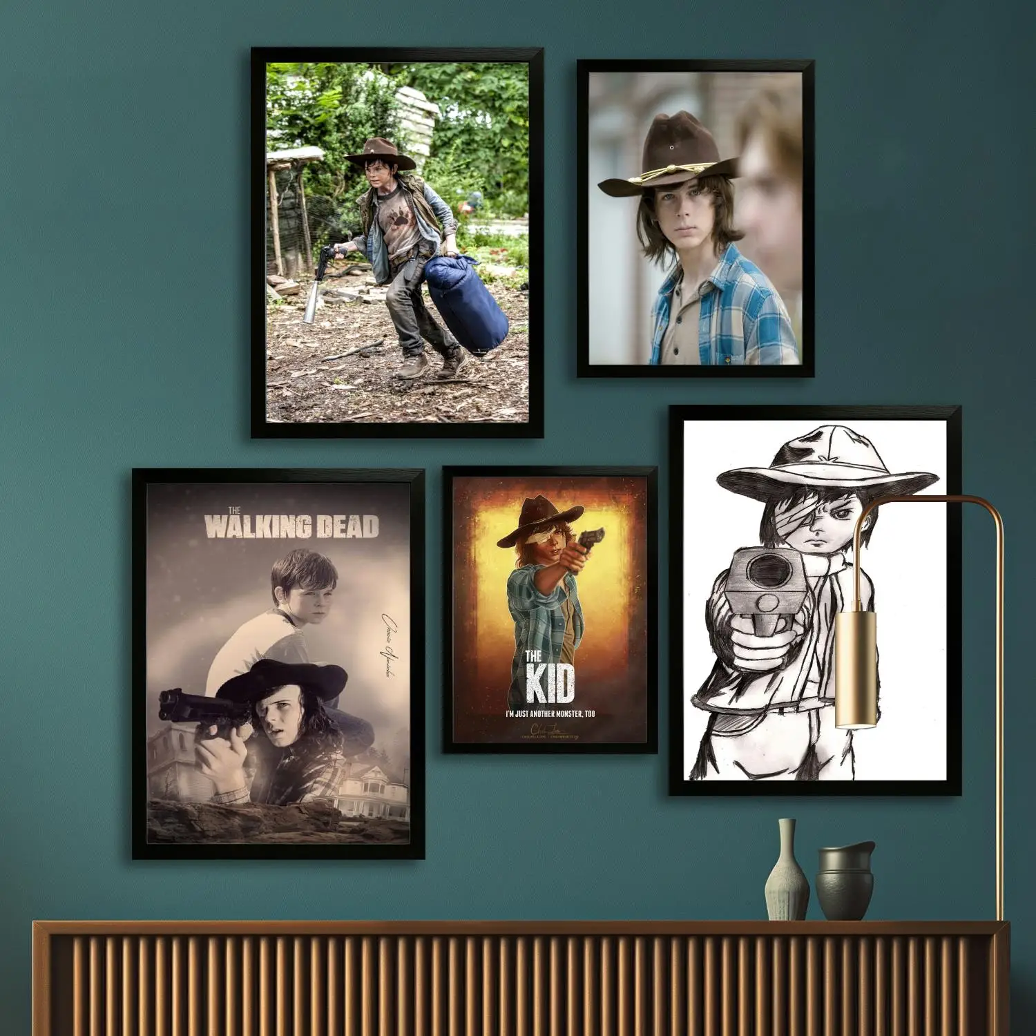 carl grimes Canvas Art Poster and Wall Art Picture Print, Modern Family Bedroom Decor Posters,Decorative painting