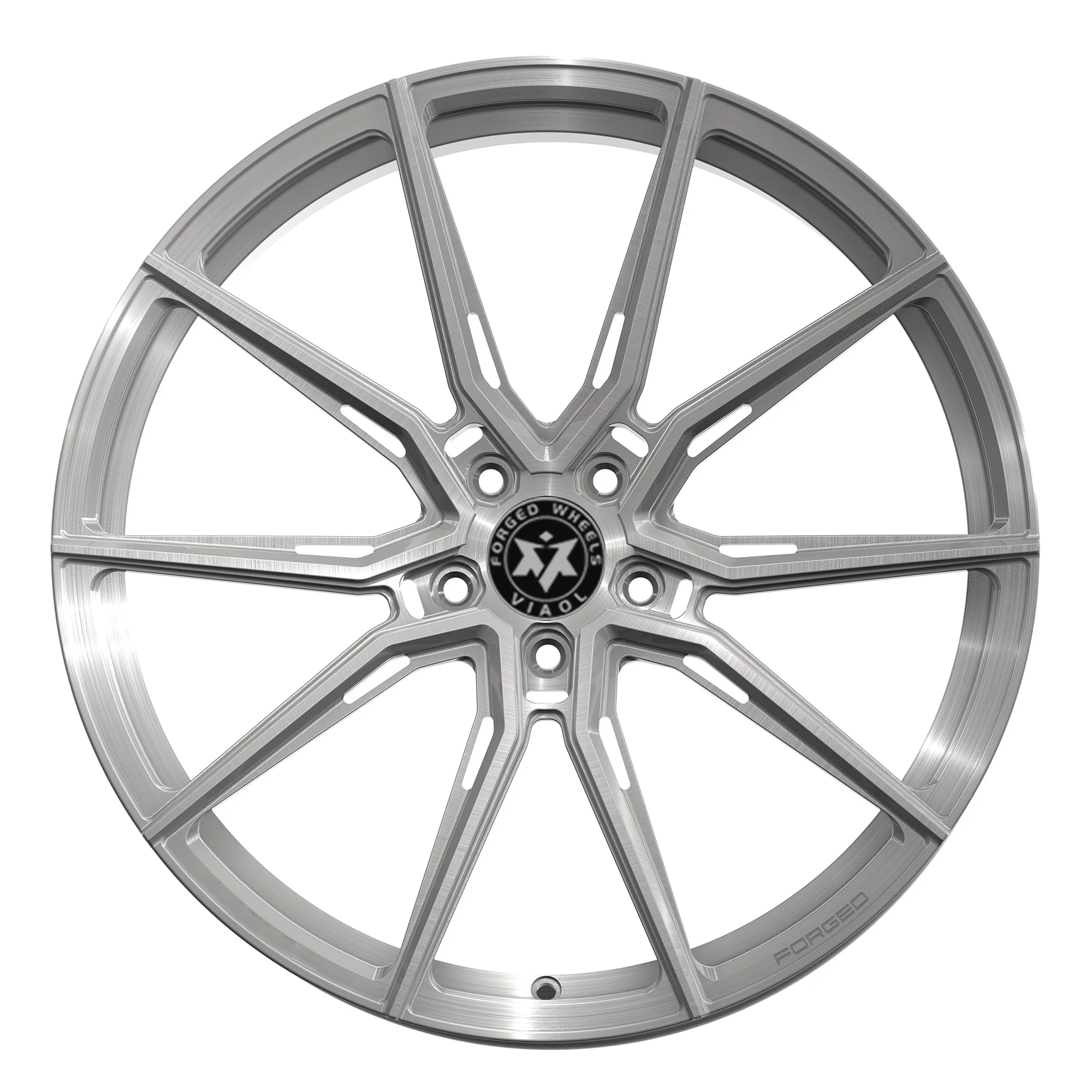 Jante de voiture forgée à plusieurs rayons, design personnalisé, Audi, Toyota, Benz, BMW, 18-22 ", 5x114.3, 5x112, 5x110, 5x120