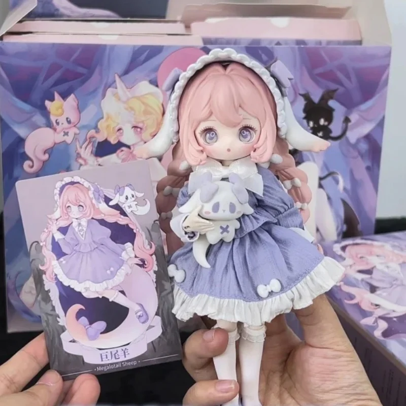 

Новая оригинальная серия Lulu Spirit Story, 12-точечная подвижная кукла Bjd, глухая коробка, орнамент, игрушка, кукла, загадочная коробка, подарки на день рождения для девочек