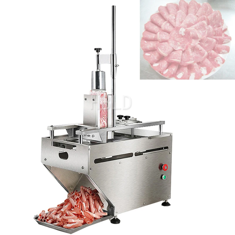 

Electric Commercial Meat Cutter, Lamb And Beef Roll Cutting Machine, Cheese And Lamb Ham Slicer