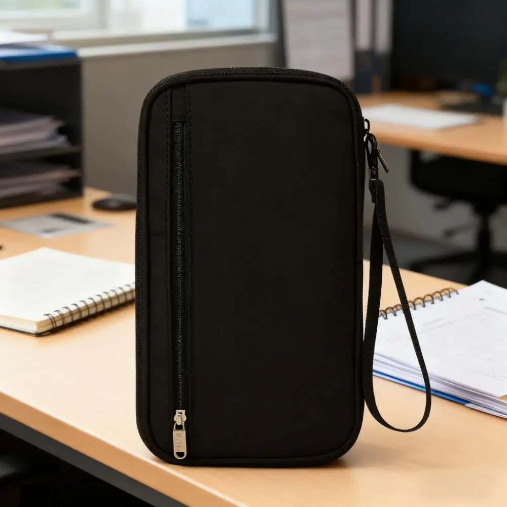 حقيبة حامل جواز السفر كبيرة وخفيفة الوزن وغطاء جواز السفر وحقيبة متعددة الوظائف ومحفظة جواز السفر وحقيبة تنظيم مقاومة للماء #1