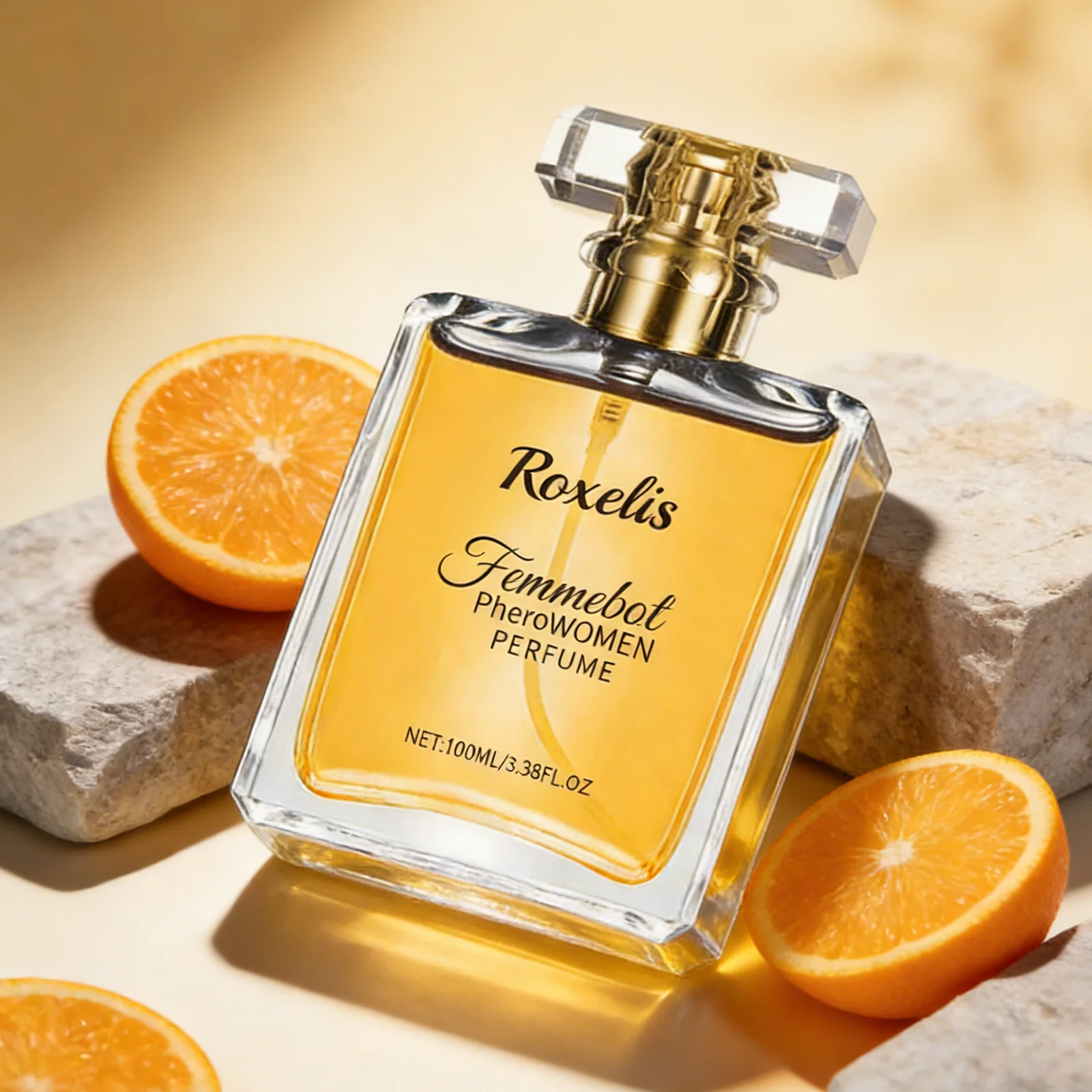 

50 мл Женский парфюм EDP, стойкий аромат, свежий цитрусовый запах апельсина и лимона, элегантный спрей для тела для женщин, идеально подходит для свиданий.