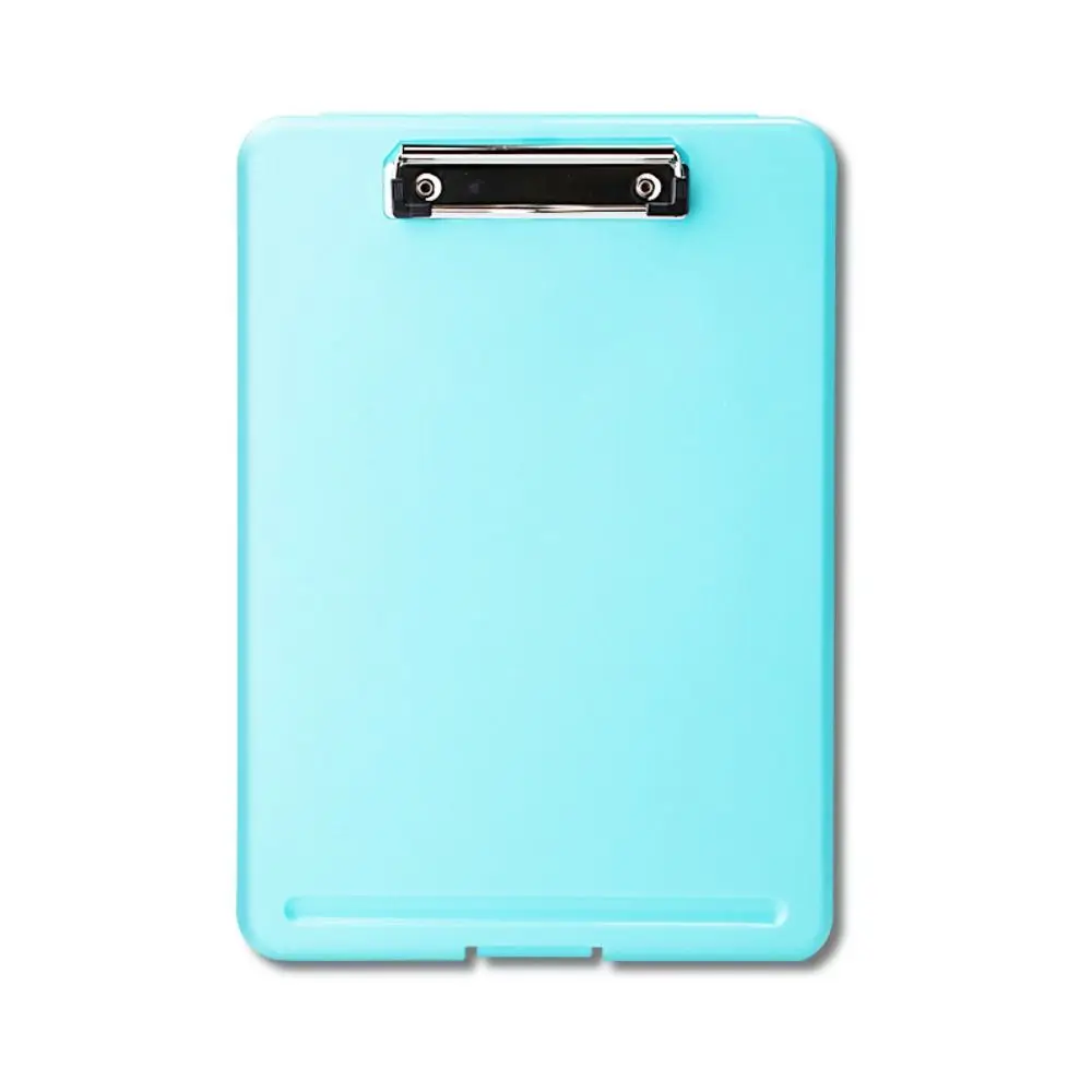 

Large Capacity A4 File Clipboard Box Case A4 File Folder File Storage Writing Clipboard Waterproof Plastic A4 File Folder