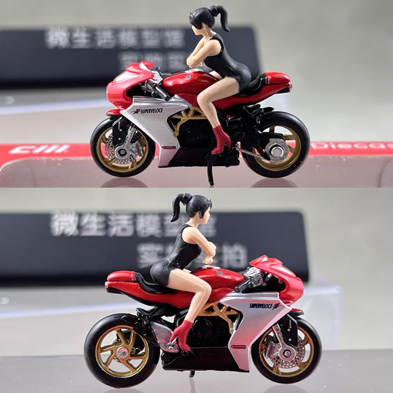 CM 1/64 MV Agusta SV800 Legering Speelgoed Motorvoertuig Diecast Metaal Model Geschenken