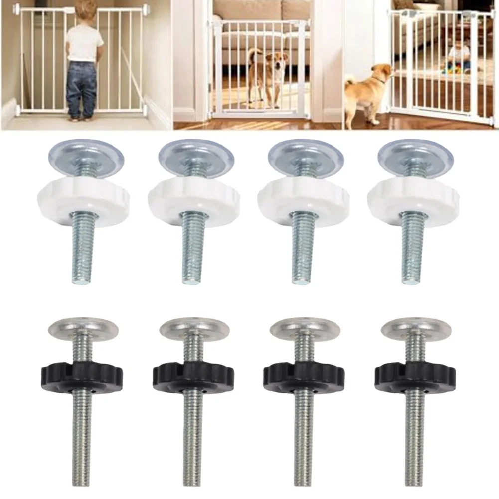 For Child Safety Doors Guardrail Screw Kit for versatile Safety Door Hardware Works With Standard Door Bolts Threaded Bar