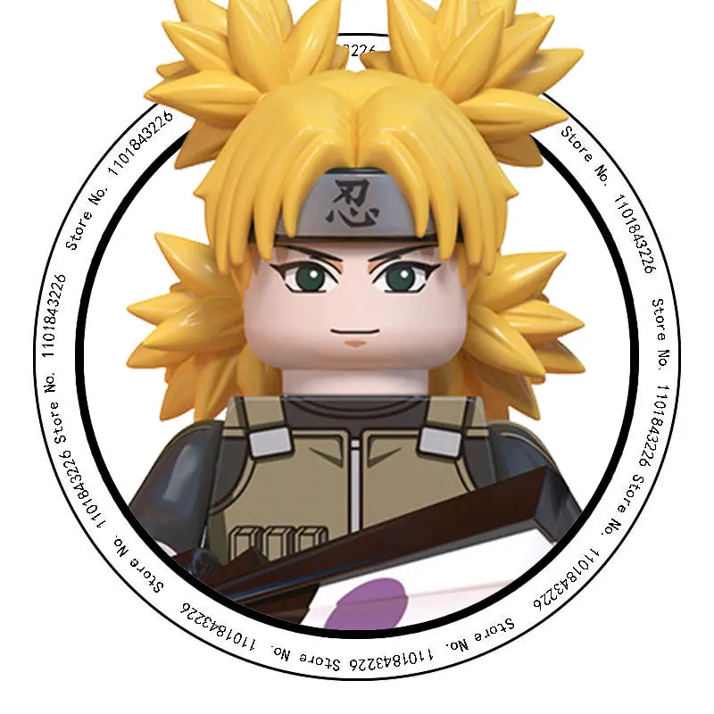 WM6152 Naruto Bausteine Ootutuki Momoshiki Mitsuki Gaara Namikaze Minato Tobirama Actionfigur Zubehör für Kinder