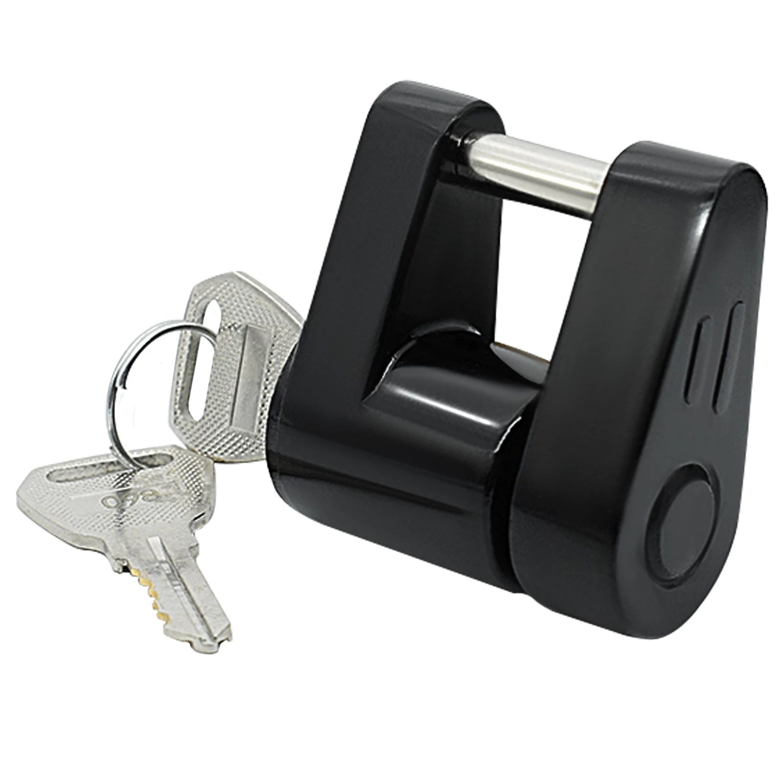 

Trailer Hitch Coupler Lock Anti Theft Secure Tow Towing Tongue Latch Hitch Lock