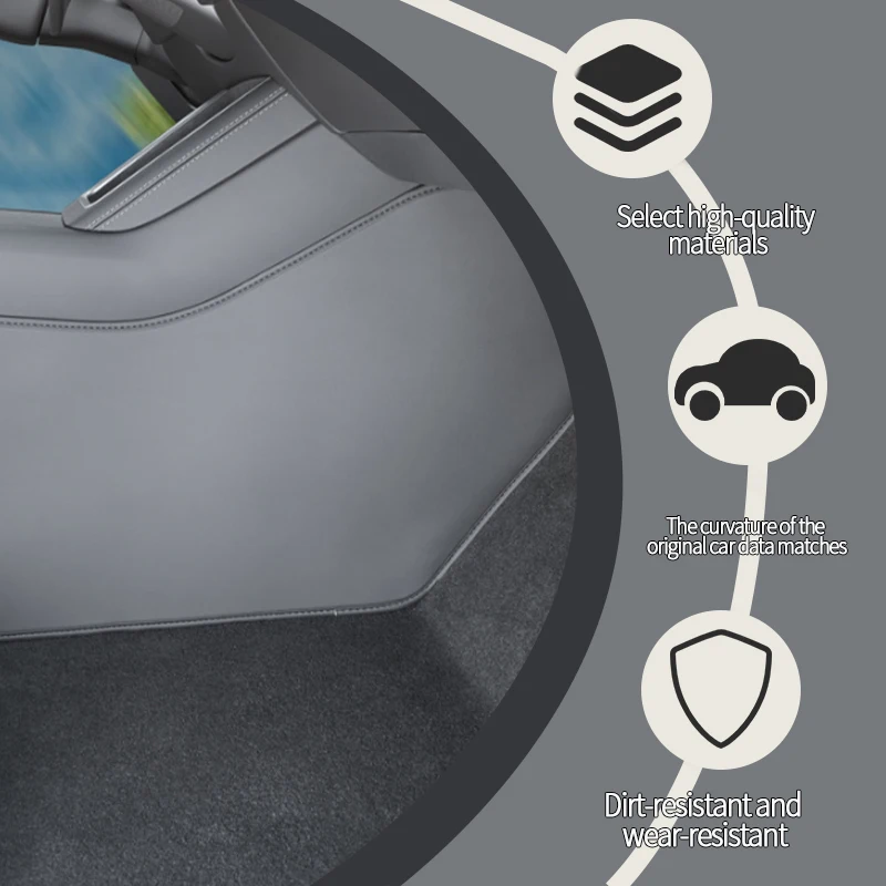 For Tesla Model Yl Side Velvet Center Console Protector – Scratch-Proof, Luxury Feel # 1 Best Seller in Korea