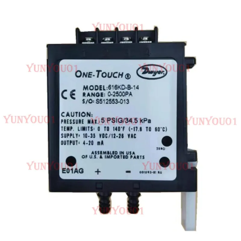 

Dwyer Dwyer 616KD-B-13/14/15=616C Micro Differential Pressure Gauge Transmitter High Precision 4-20mA