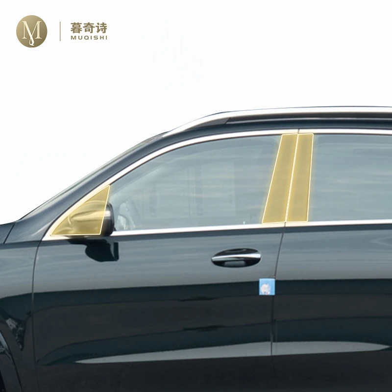 

Pre cutting Car Exterior Body B C Window pillar PPF paint protection film TPU scratch For Mercedes Benz GLE W166 24-2025
