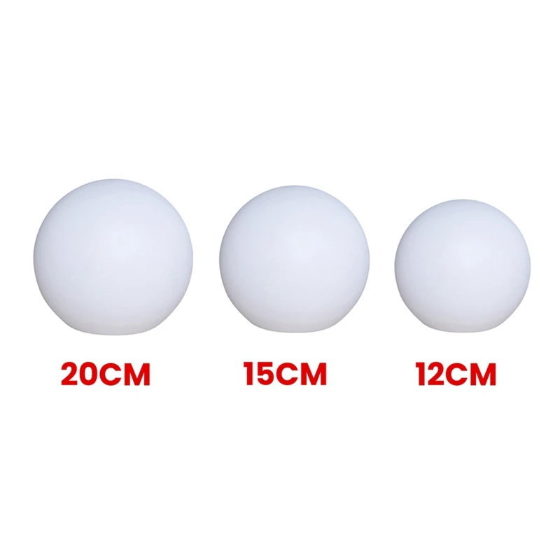 

TKOH-Spherical Moon Atmosphere Night Light Waterproof LED Garden Ball Light Landscape Light Lighting Lawn Light