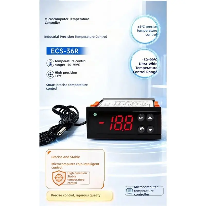 ABUN-Enclosure Climate Control Industrial Cabinet Air Conditioning Temperature Control RS485 Interface ECS-36R