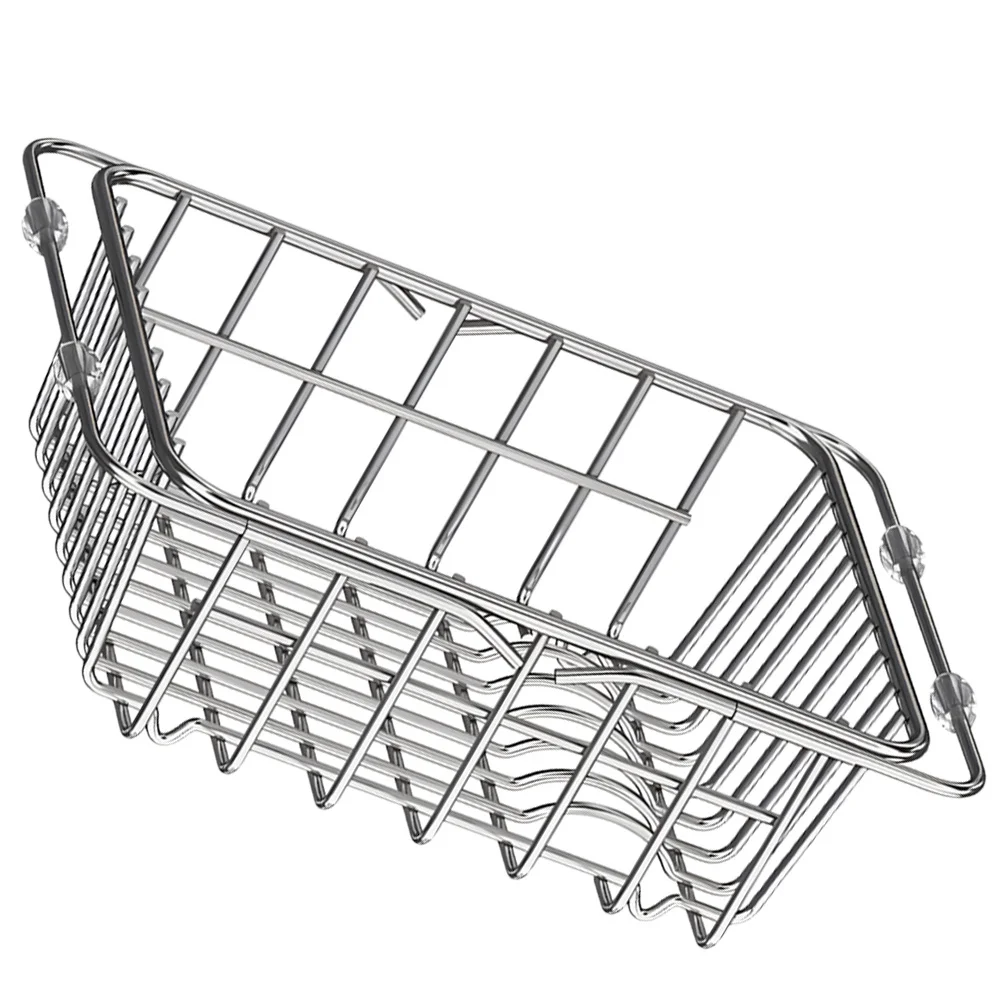 

Large Capacity Stainless Steel Sink Dish Drying Rack Countertop Utensil Holder Convenient Storage Drainer Dish Drying Rack