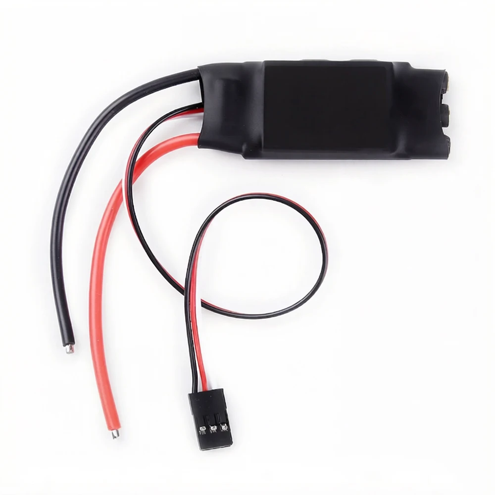 30A Brushless ESC for RC Airplane Multirotor Fixed Wing Electric Speed Controller with Optional Connectors
