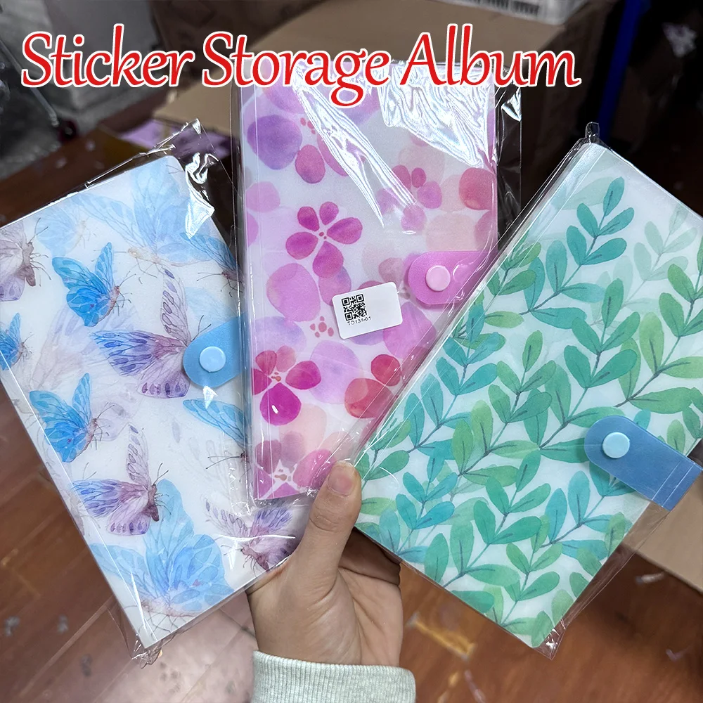 80/120 Slots Nail Sticker Storage Album Empty Book for Small Sticker Slider Organizer Holder Display Notebook Manicure Nail Tool