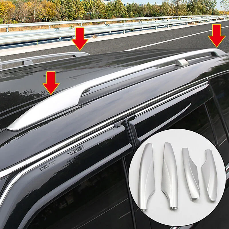 Car Accessories Roof Luggage Rack Cover Roof Rack Corner Protector Fit For Nissan Patrol Y62 2010 2011 2012 2013 2014 2015-2018