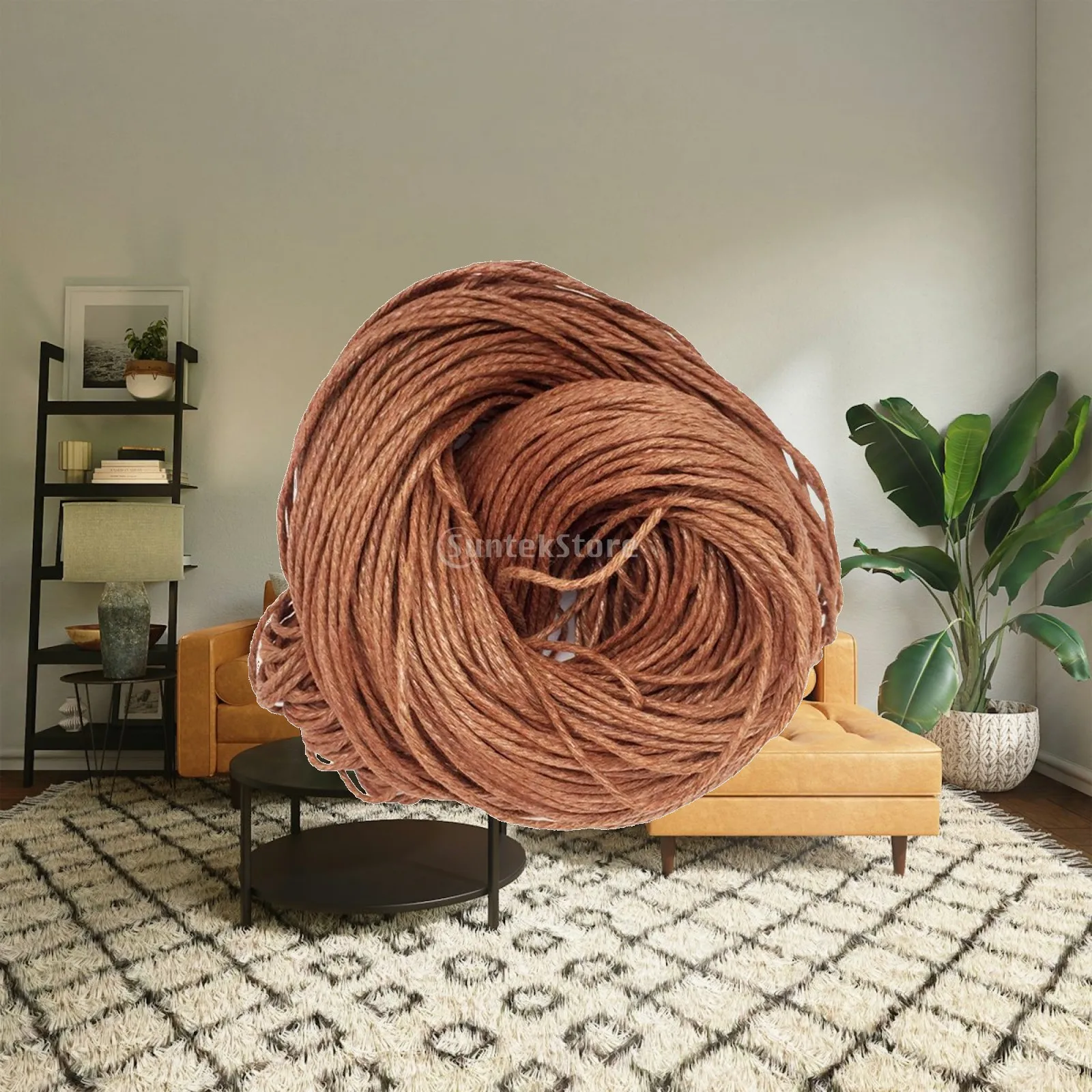 Waxed Cotton Cord 1.5mm Beading String Jewelry Making Craft Cords Durable Rope for Bracelets and Necklaces