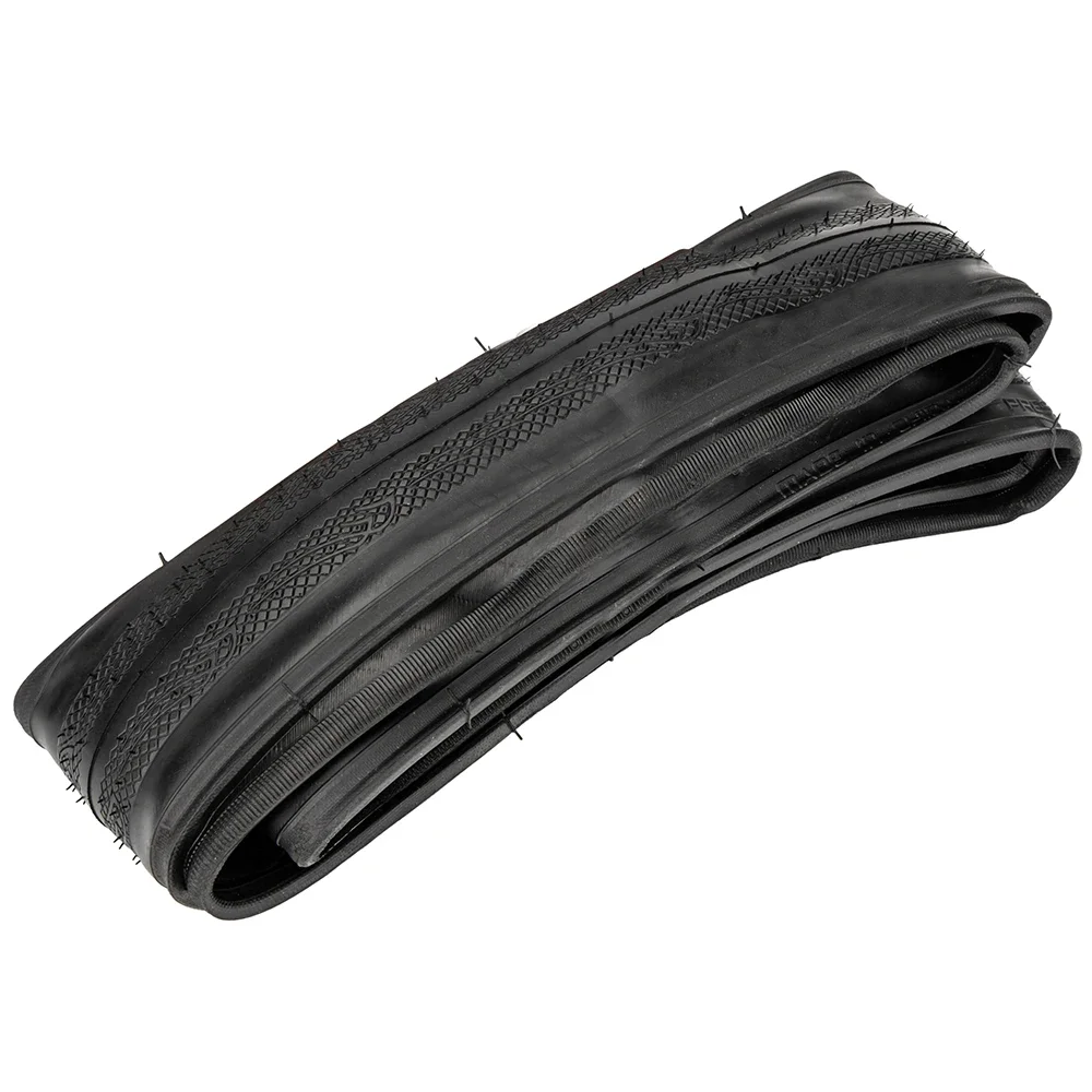 Hochleistungs-Fahrradreifen für Rennräder, langlebig, faltbar, mit 60 TPI pannensicher, für 20 Zoll 700C-Räder, Schwarz/Gelb – Detail 3
