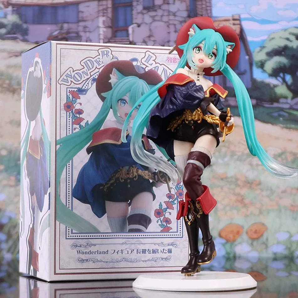 ฟิกเกอร์อนิเมะฮัตสึเนะ มิคุ ขนาด 20 ซม. ของสะสม ตุ๊กตาโมเดลพีวีซี ของเล่นแอคชั่น ของขวัญวันเกิด มีสินค้าในสต็อก