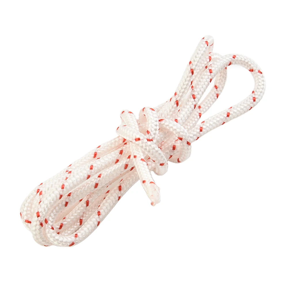 

Pull Cord Starter Recoil Wear-resistance White+red 1pcs Accessories Elastostart Replace Parts Replacement Rope