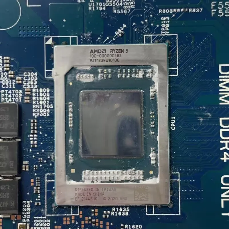 

Материнская плата для ноутбука DELL 7425 CN-0CH6X2 0CH6X2 CH6X2 213073-1 с процессором Ryzen 5 5625U, 100% полностью протестирована, работает хорошо