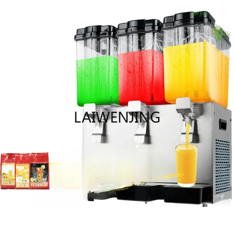 MJY  juicer commercial hot and cold double temperature double cylinder three cylinder automatic beverage machine